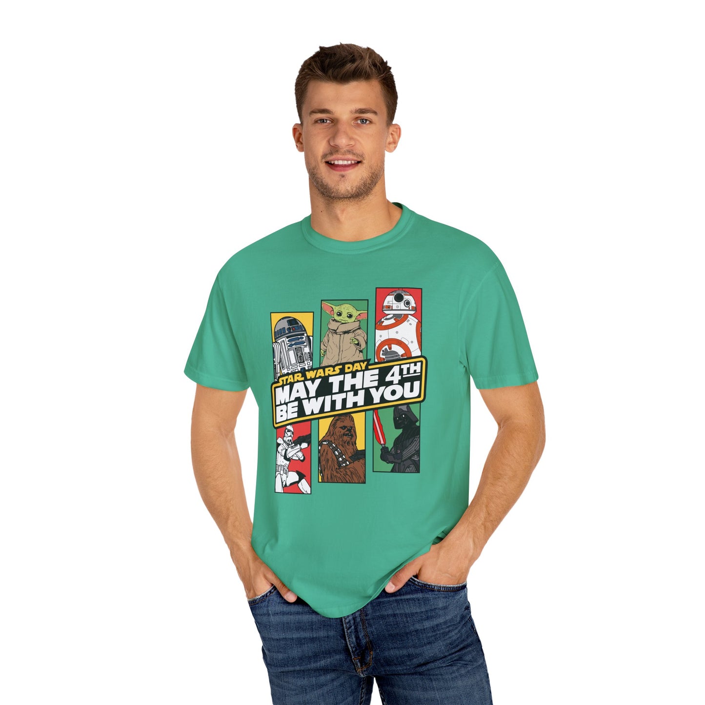 Star Wars Day Pop Art Collage - Comfort Colors Shirt