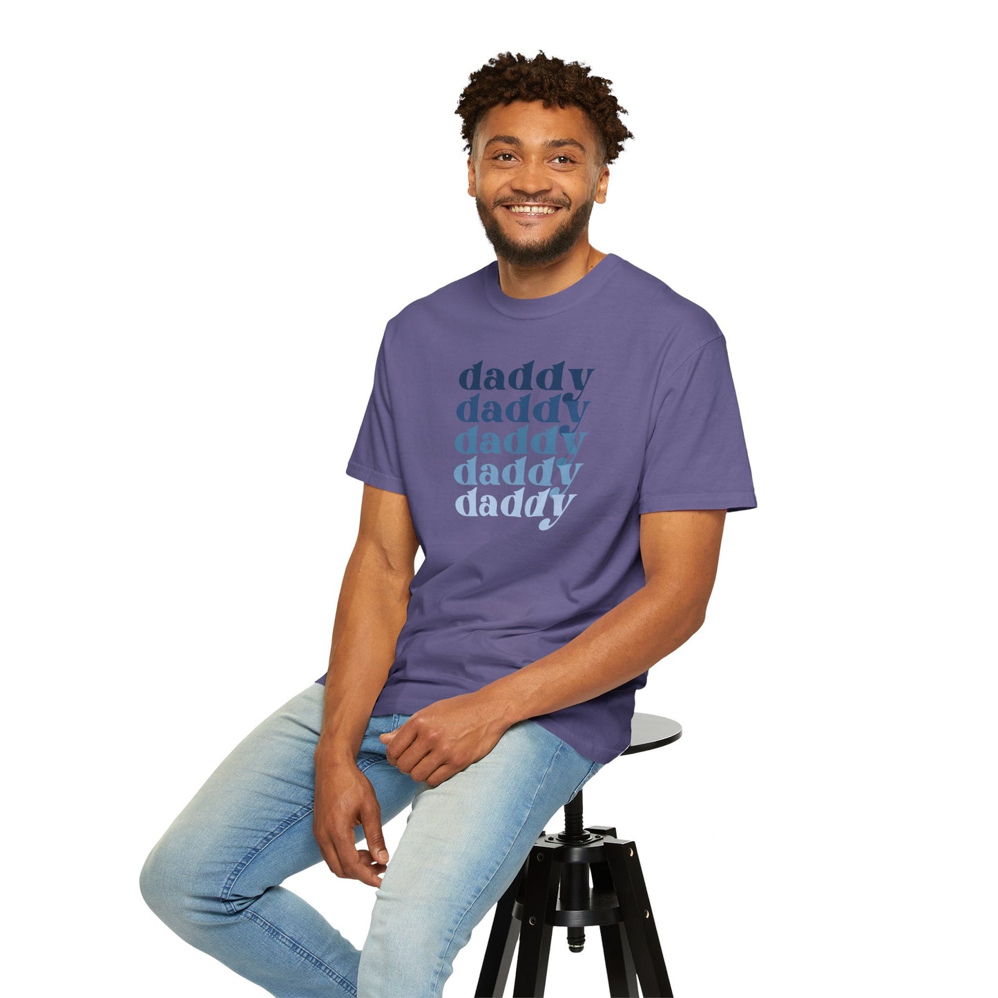 Daddy (Blue) - Comfort Colors Shirt