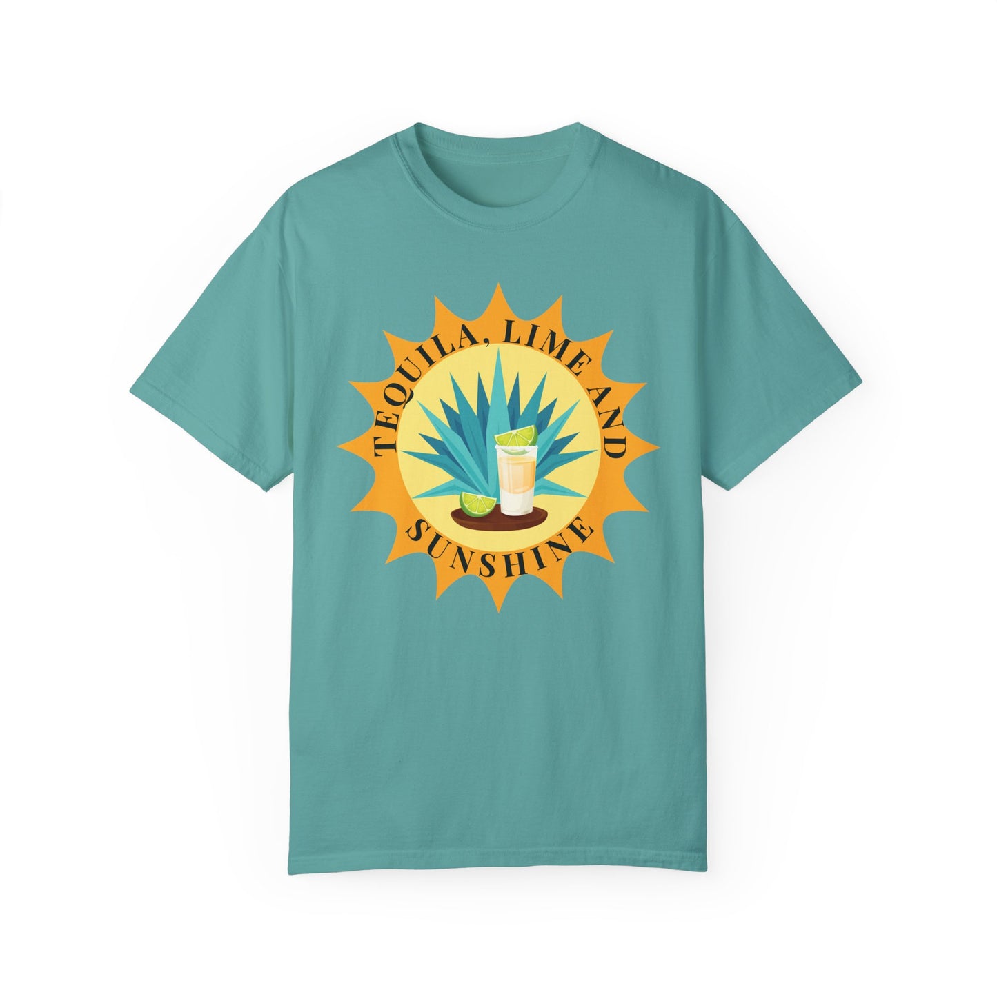 Tequila, Lime And Sunshine - Comfort Colors Shirt