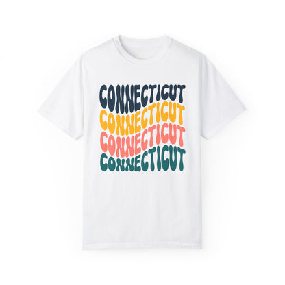 Retro Connecticut - Comfort Colors Shirt
