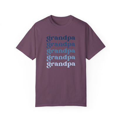 Grandpa (Blue) - Comfort Colors Shirt