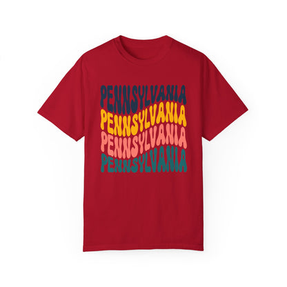Retro Pennsylvania - Comfort Colors Shirt