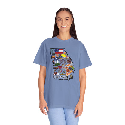 Beautiful State of Georgia - Comfort Colors Shirt