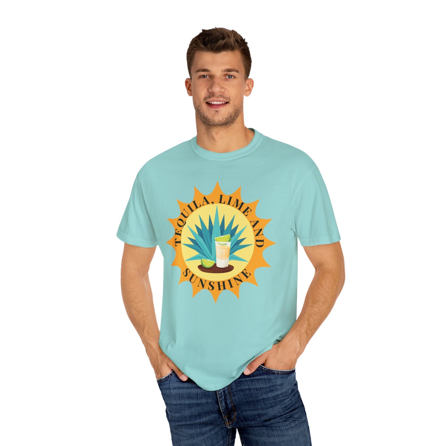 Tequila, Lime And Sunshine - Comfort Colors Shirt