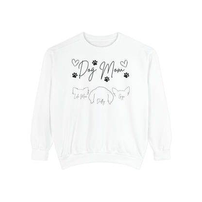 Dog Mom *Customize/Personalize* - Comfort Colors Sweatshirt