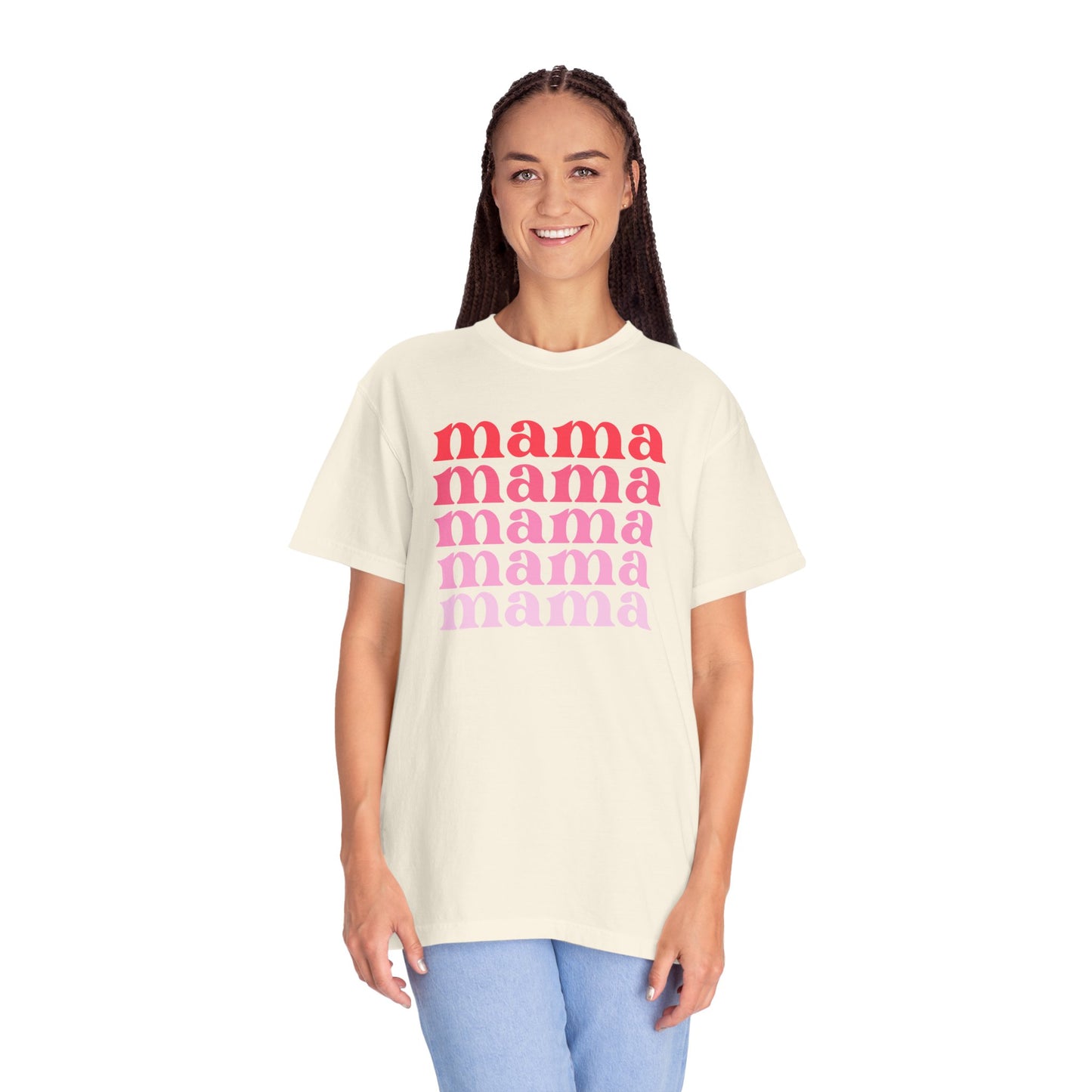 Mama (Pink) - Comfort Colors Shirt