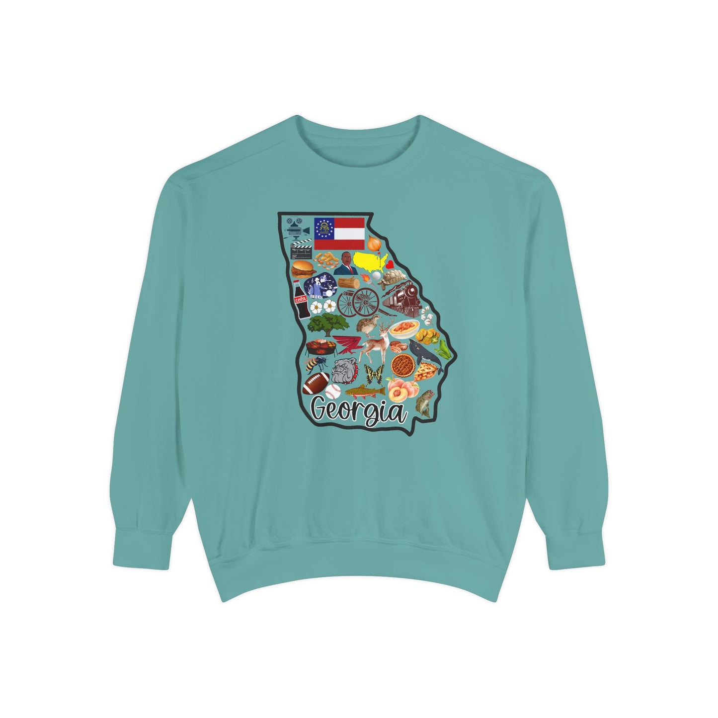 Beautiful State of Georgia - Comfort Colors Sweatshirt