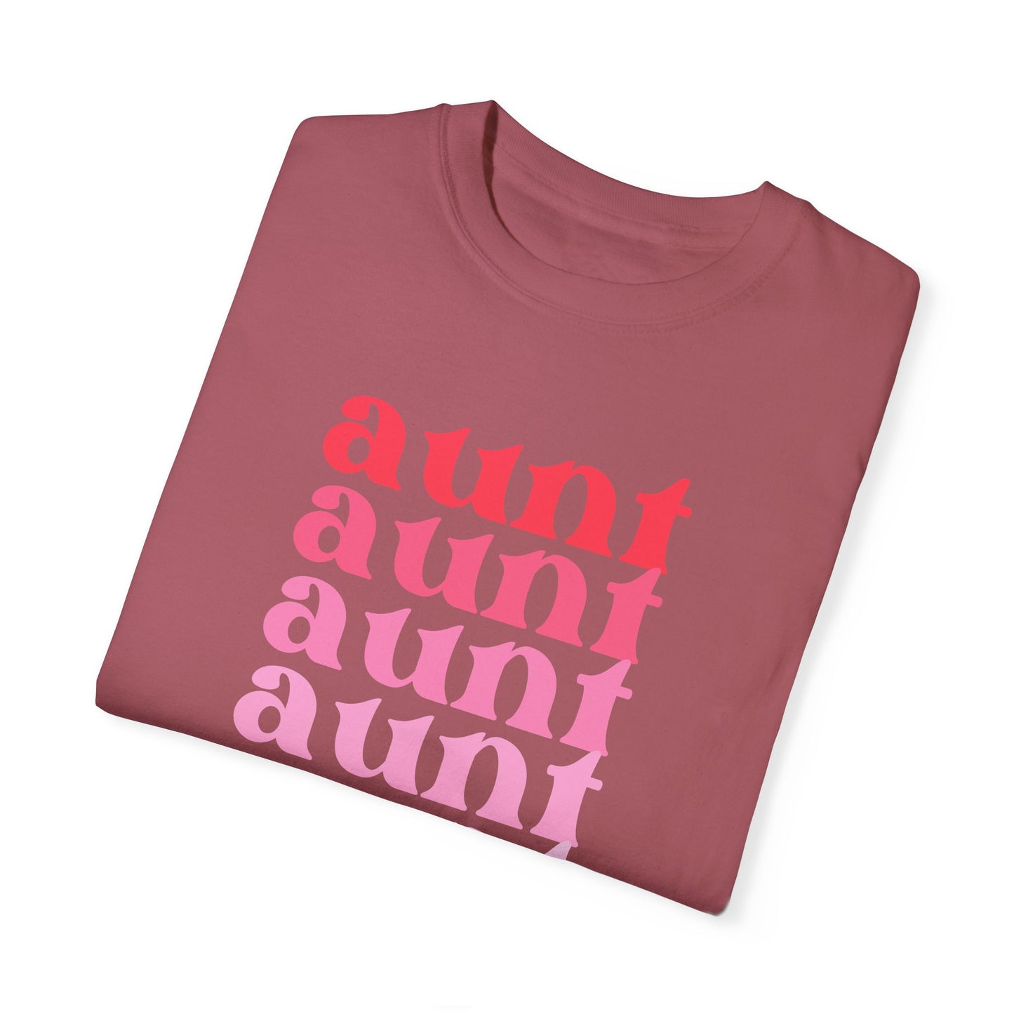 Aunt (Pink) - Comfort Colors Shirt