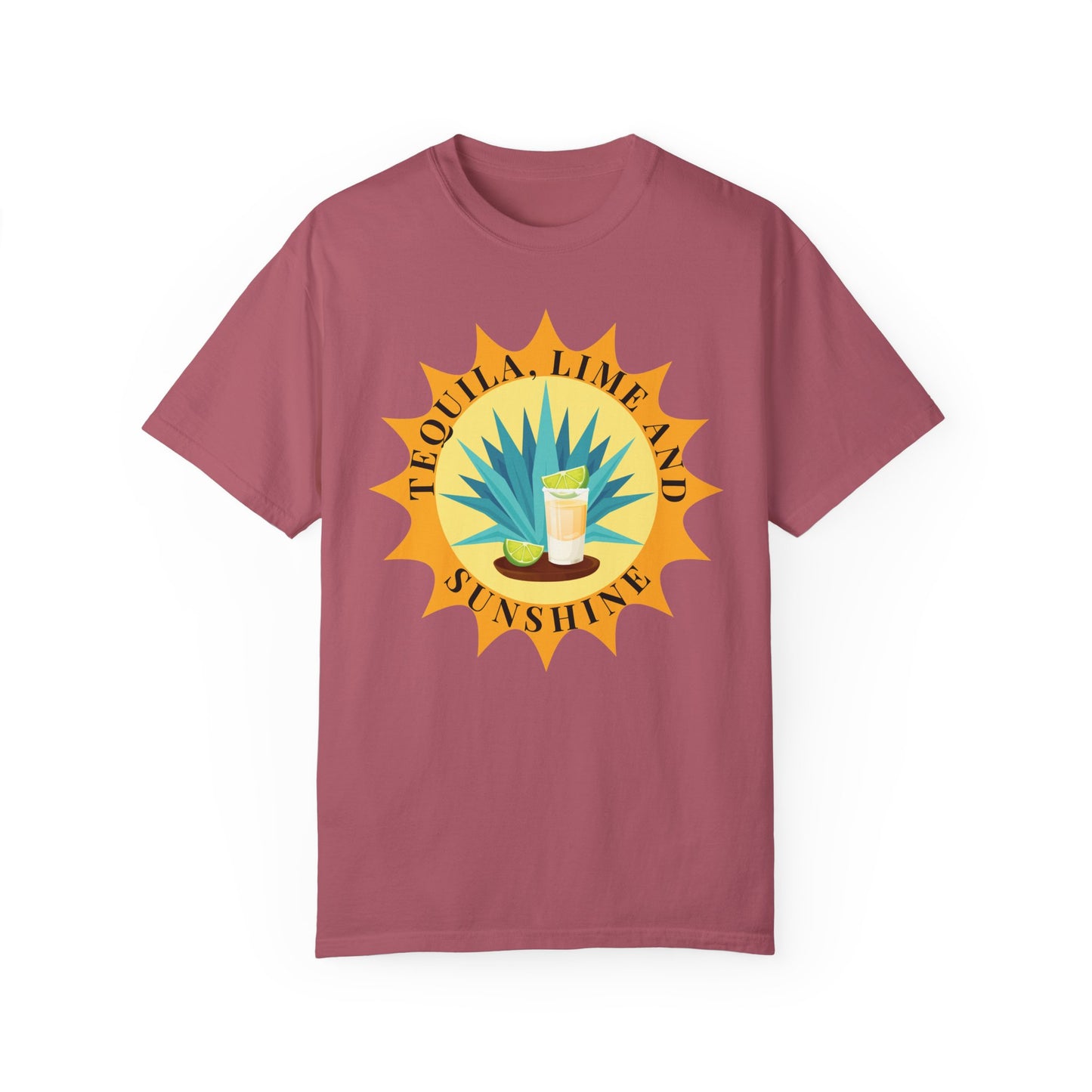 Tequila, Lime And Sunshine - Comfort Colors Shirt