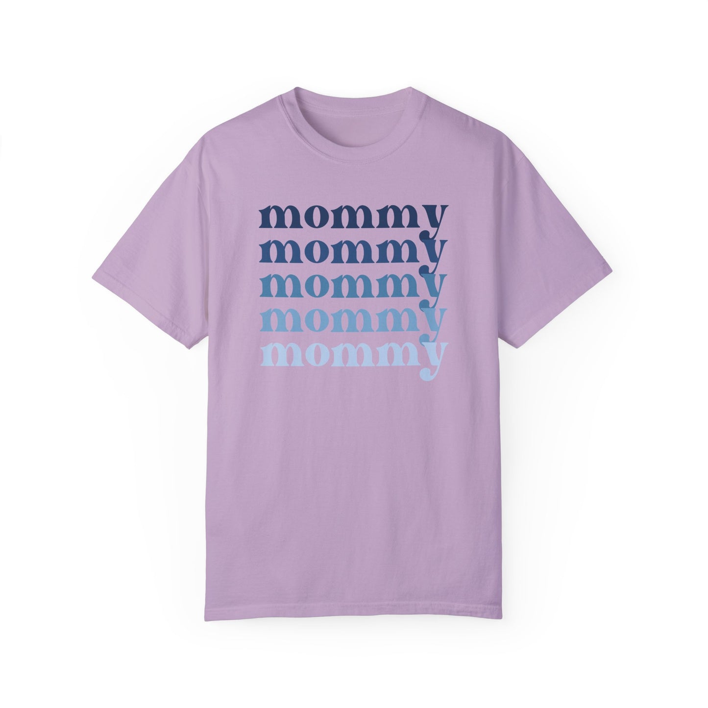 Mommy (Blue) - Comfort Colors Shirt