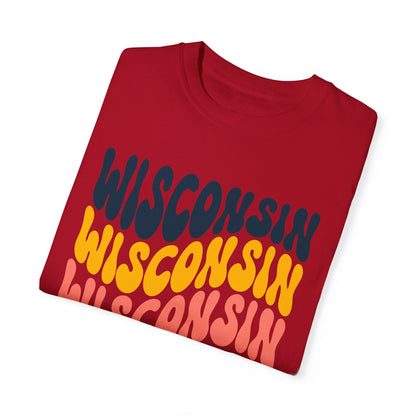 Retro Wisconsin - Comfort Colors Shirt