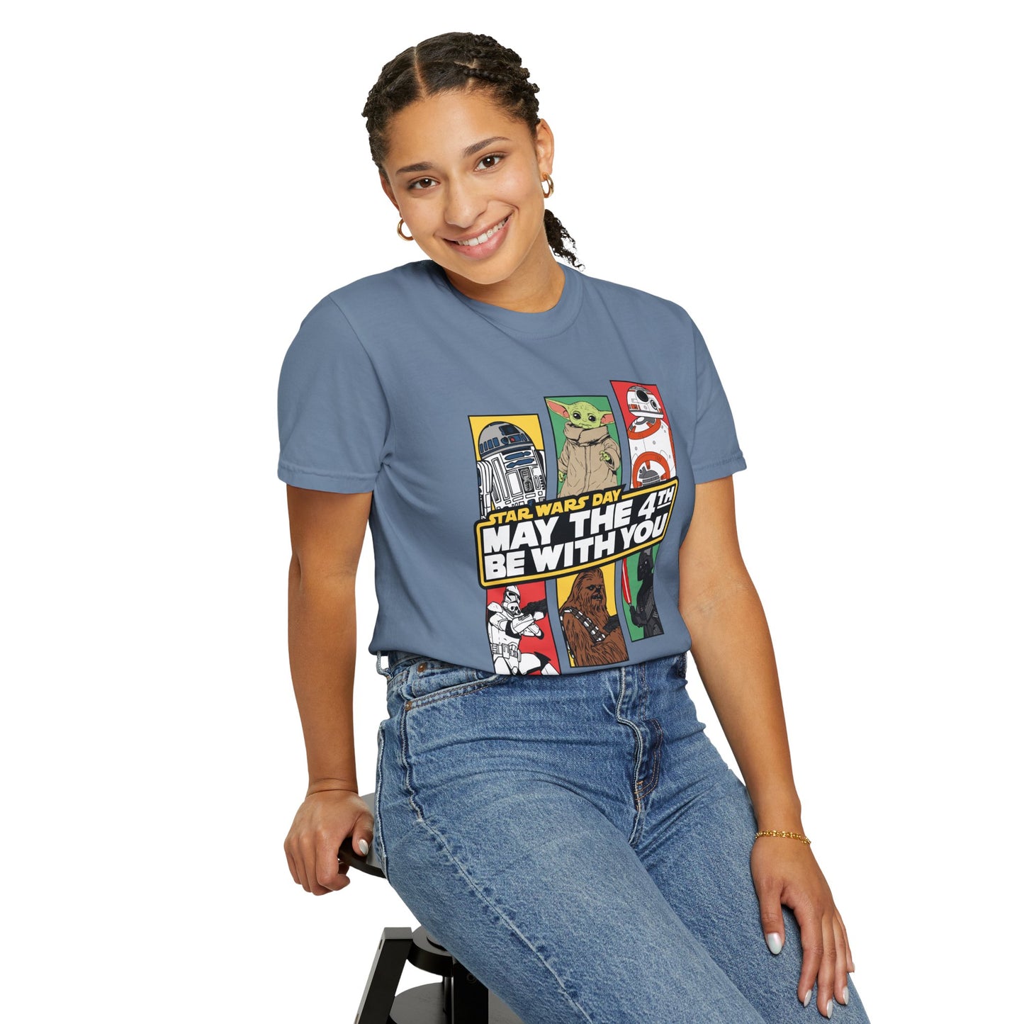 Star Wars Day Pop Art Collage - Comfort Colors Shirt