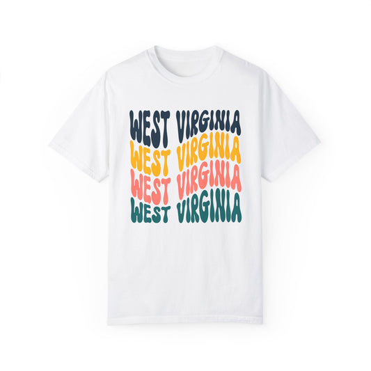 Retro West Virginia - Comfort Colors Shirt