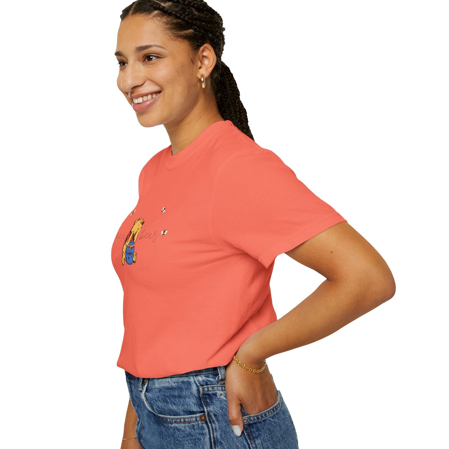 Mama Bear (Pooh Bear & Hunny) - Comfort Colors Shirt