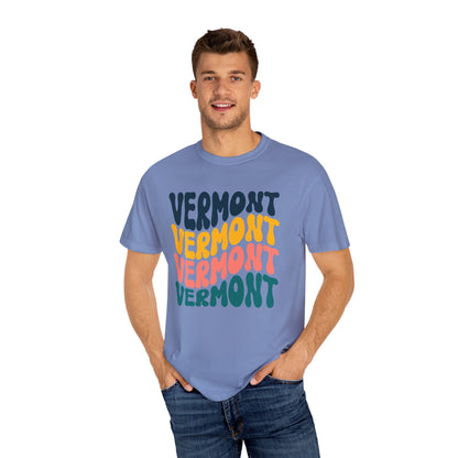 Retro Vermont - Comfort Colors Shirt