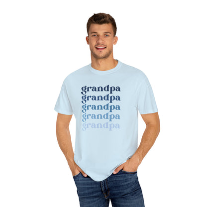Grandpa (Blue) - Comfort Colors Shirt