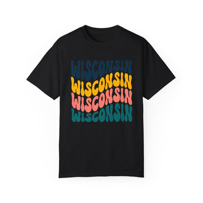 Retro Wisconsin - Comfort Colors Shirt