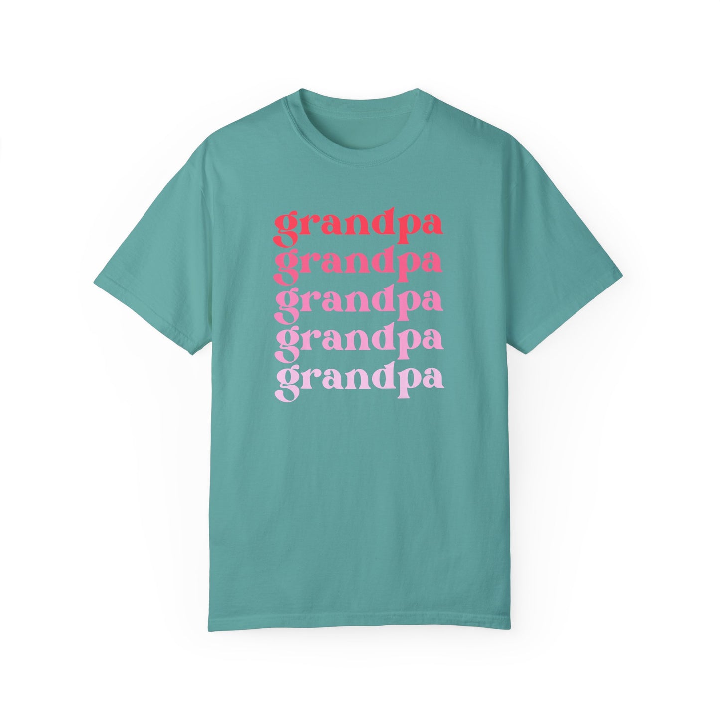 Grandpa (Pink) - Comfort Colors Shirt