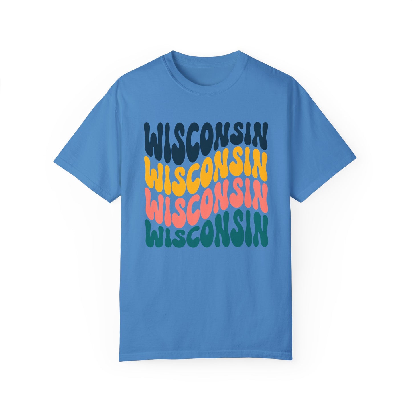Retro Wisconsin - Comfort Colors Shirt