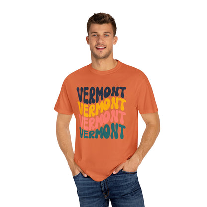 Retro Vermont - Comfort Colors Shirt