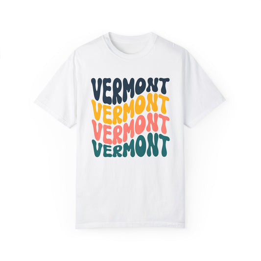 Retro Vermont - Comfort Colors Shirt
