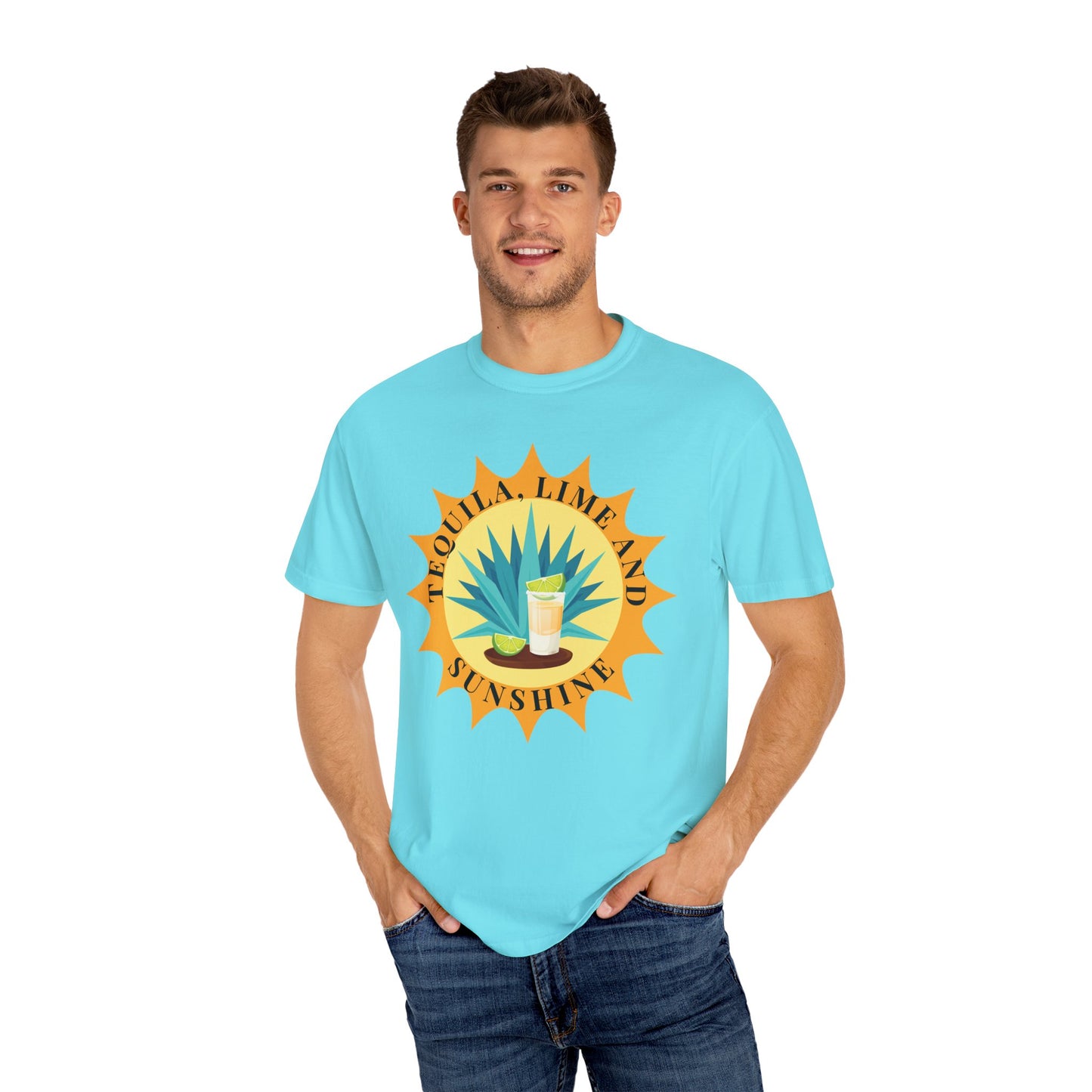 Tequila, Lime And Sunshine - Comfort Colors Shirt