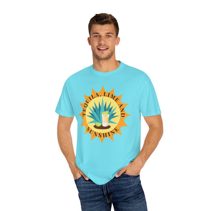 Tequila, Lime And Sunshine - Comfort Colors Shirt