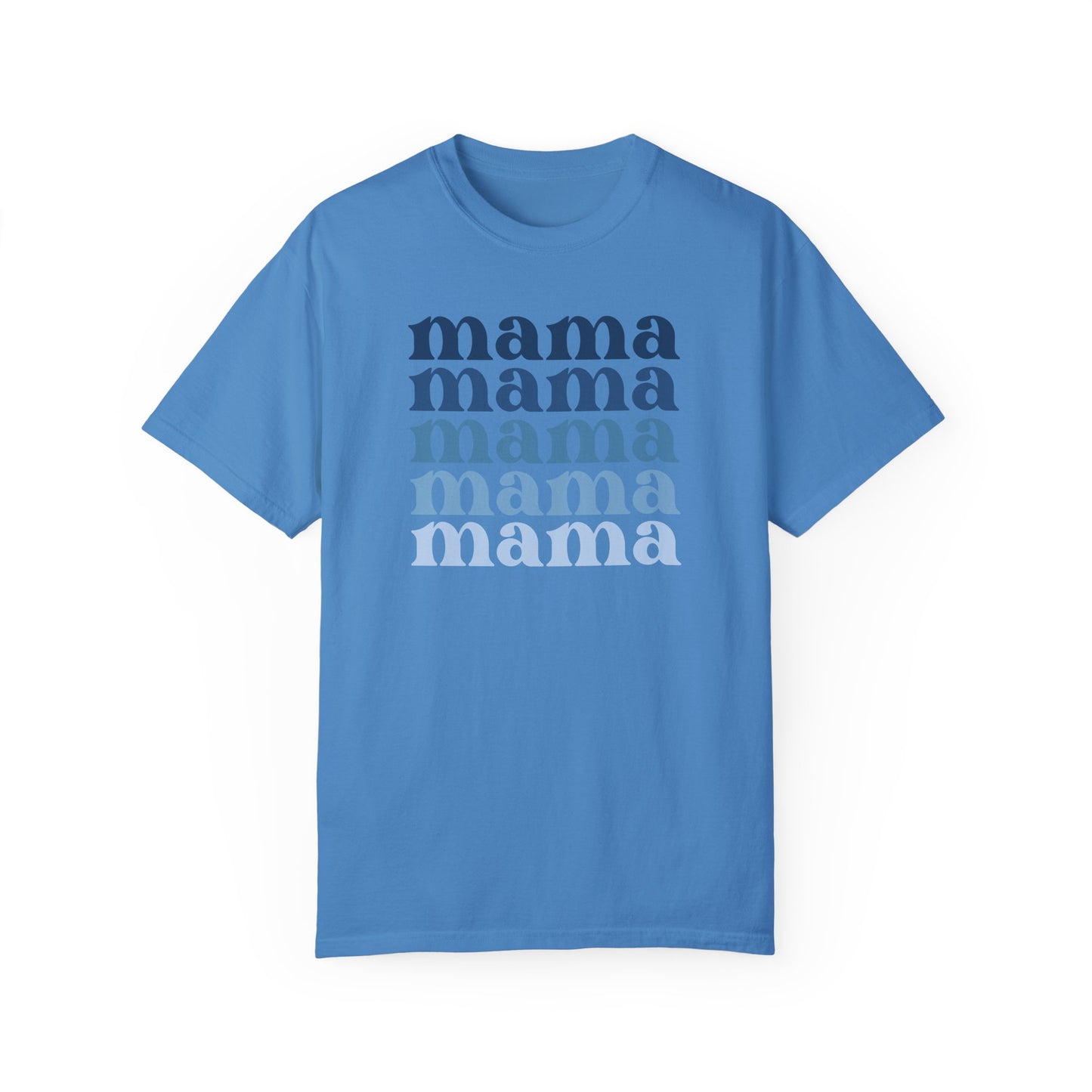 Mama (Blue) - Comfort Colors Shirt