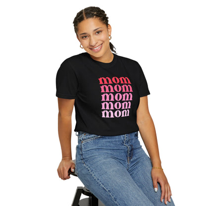 Mom (Pink) - Comfort Colors Shirt
