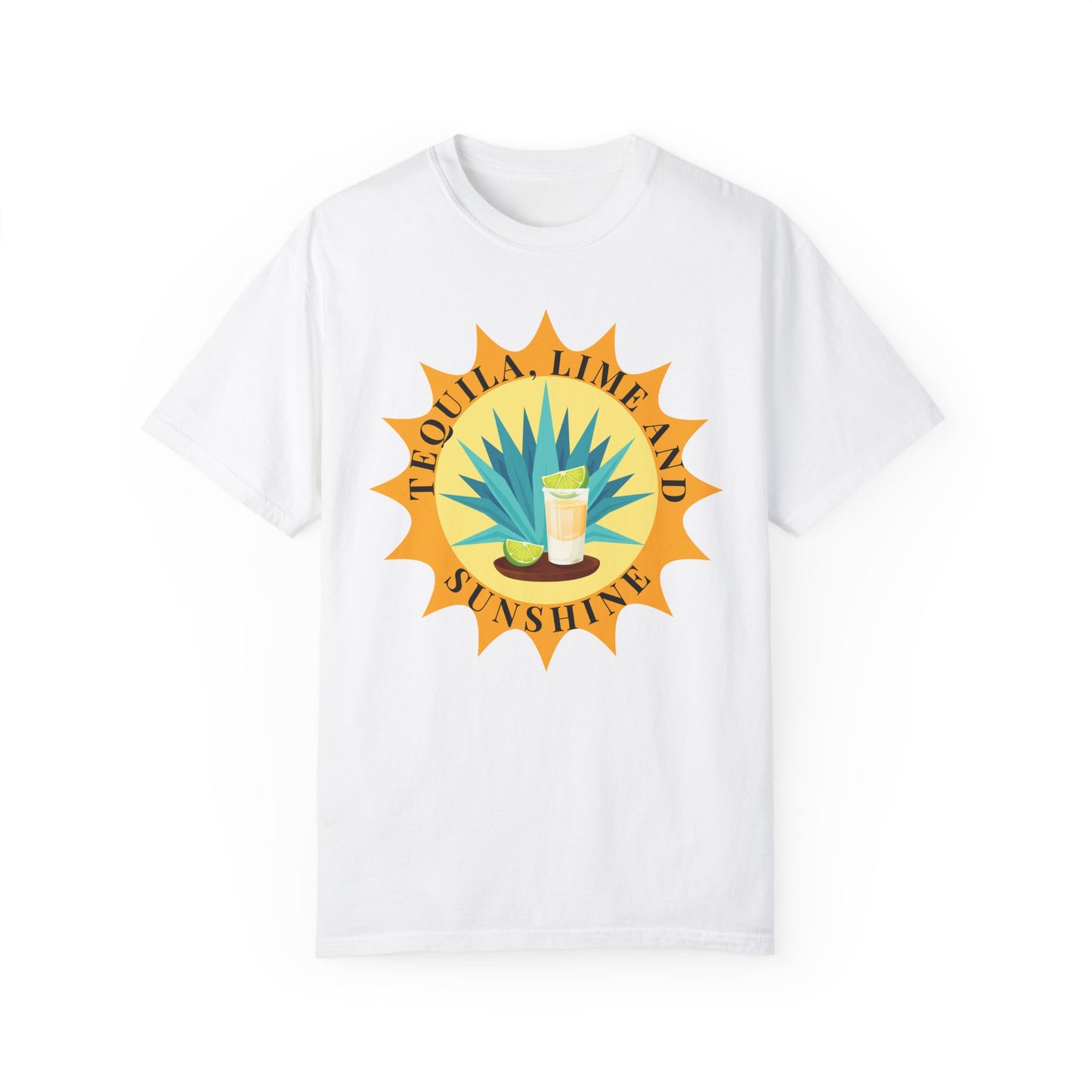 Tequila, Lime And Sunshine - Comfort Colors Shirt