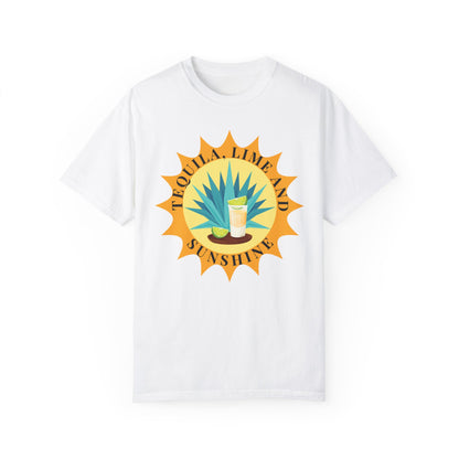 Tequila, Lime And Sunshine - Comfort Colors Shirt