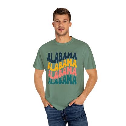 Retro Alabama - Comfort Colors Shirt