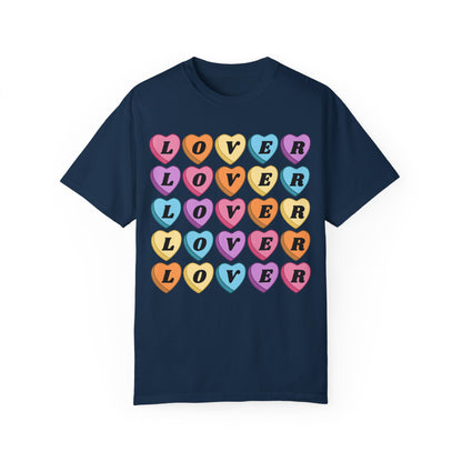 Lover Candy Heart - Comfort Colors Shirt