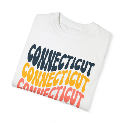 Retro Connecticut - Comfort Colors Shirt