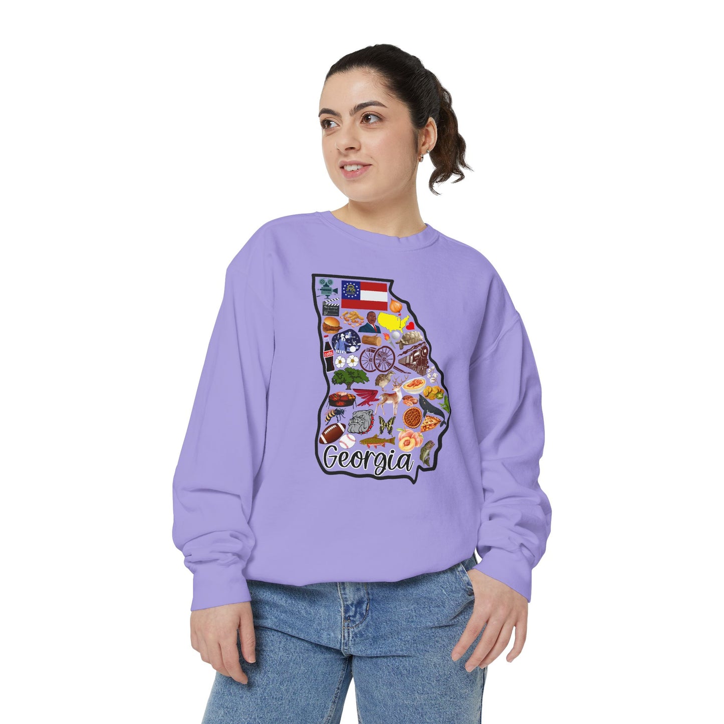 Beautiful State of Georgia - Comfort Colors Sweatshirt