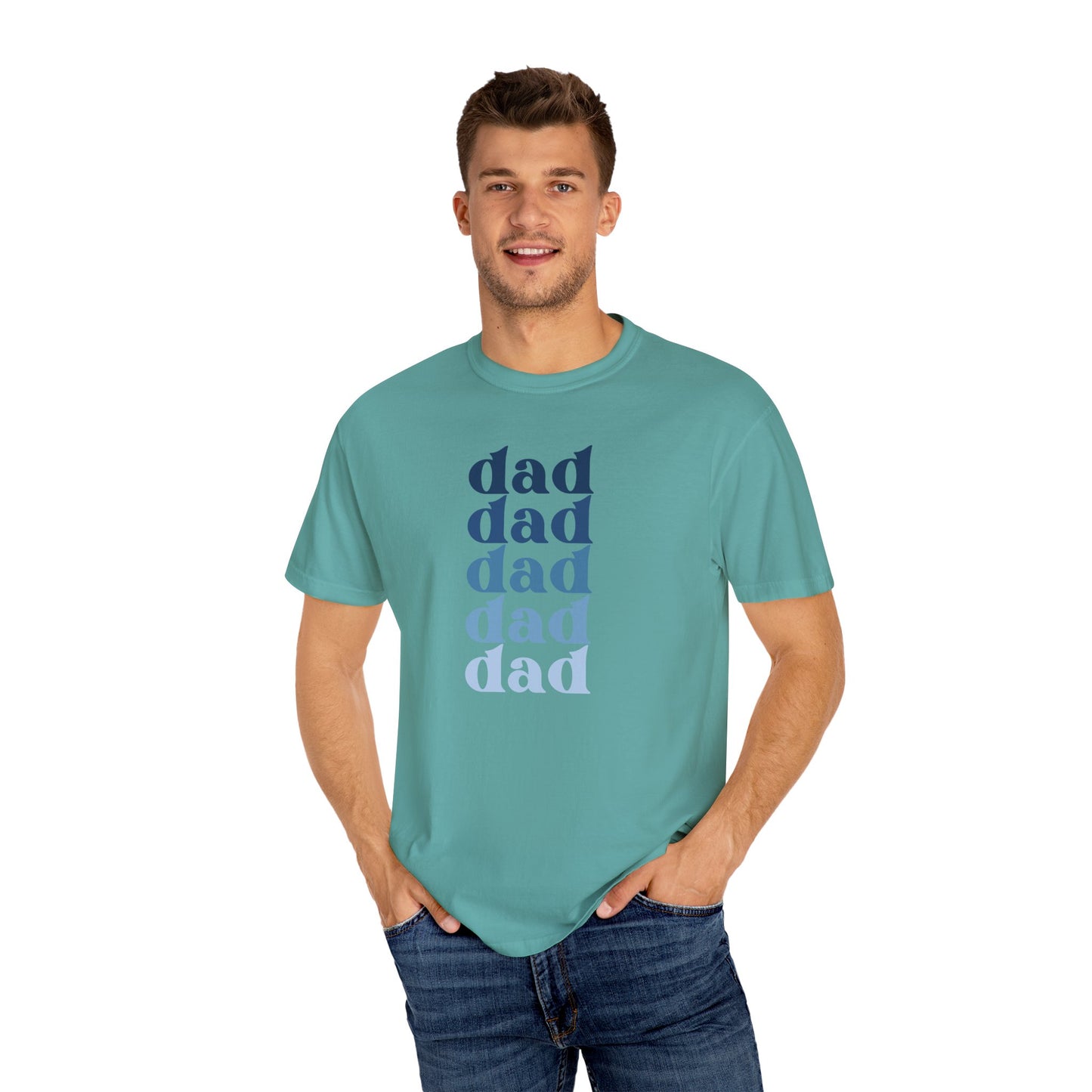 Dad (Blue) - Comfort Colors Shirt