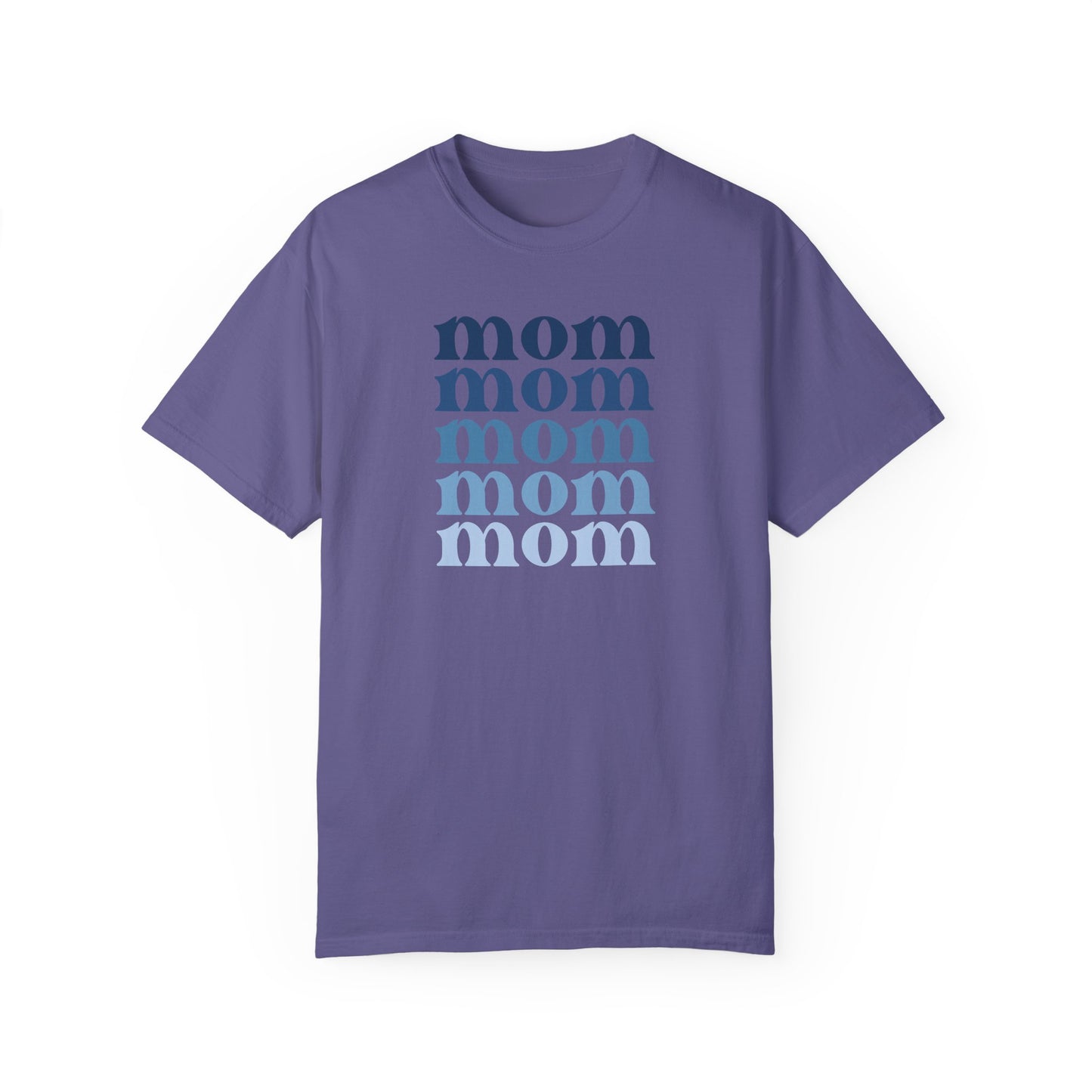 Mom (Blue) - Comfort Colors Shirt