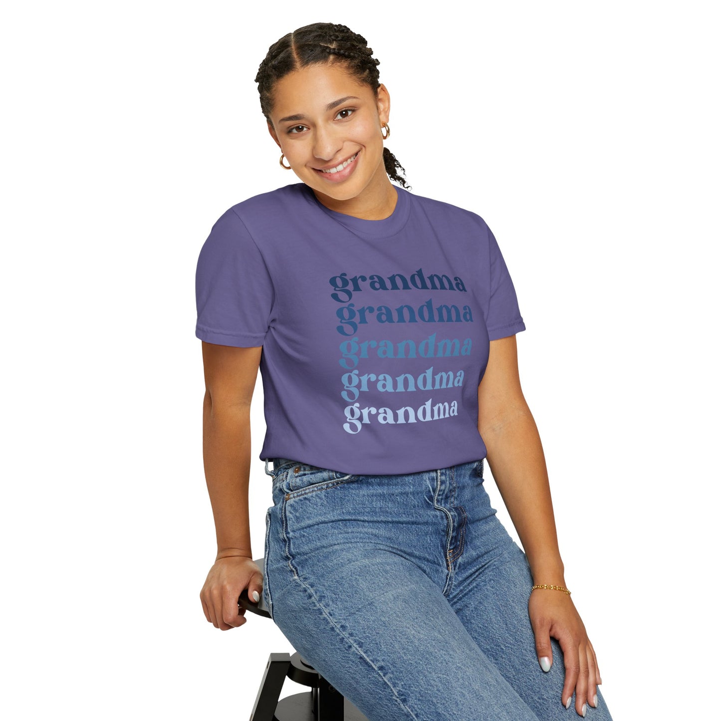 Grandma (Blue) - Comfort Colors Shirt