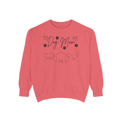 Dog Mom *Customize/Personalize* - Comfort Colors Sweatshirt