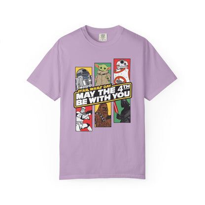 Star Wars Day Pop Art Collage - Comfort Colors Shirt
