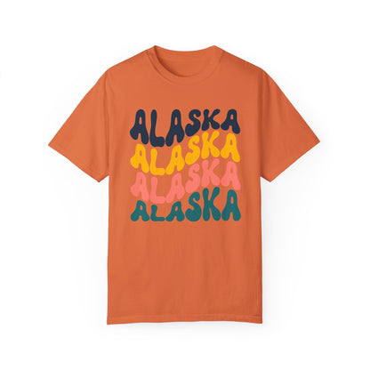 Retro Alaska - Comfort Colors Shirt