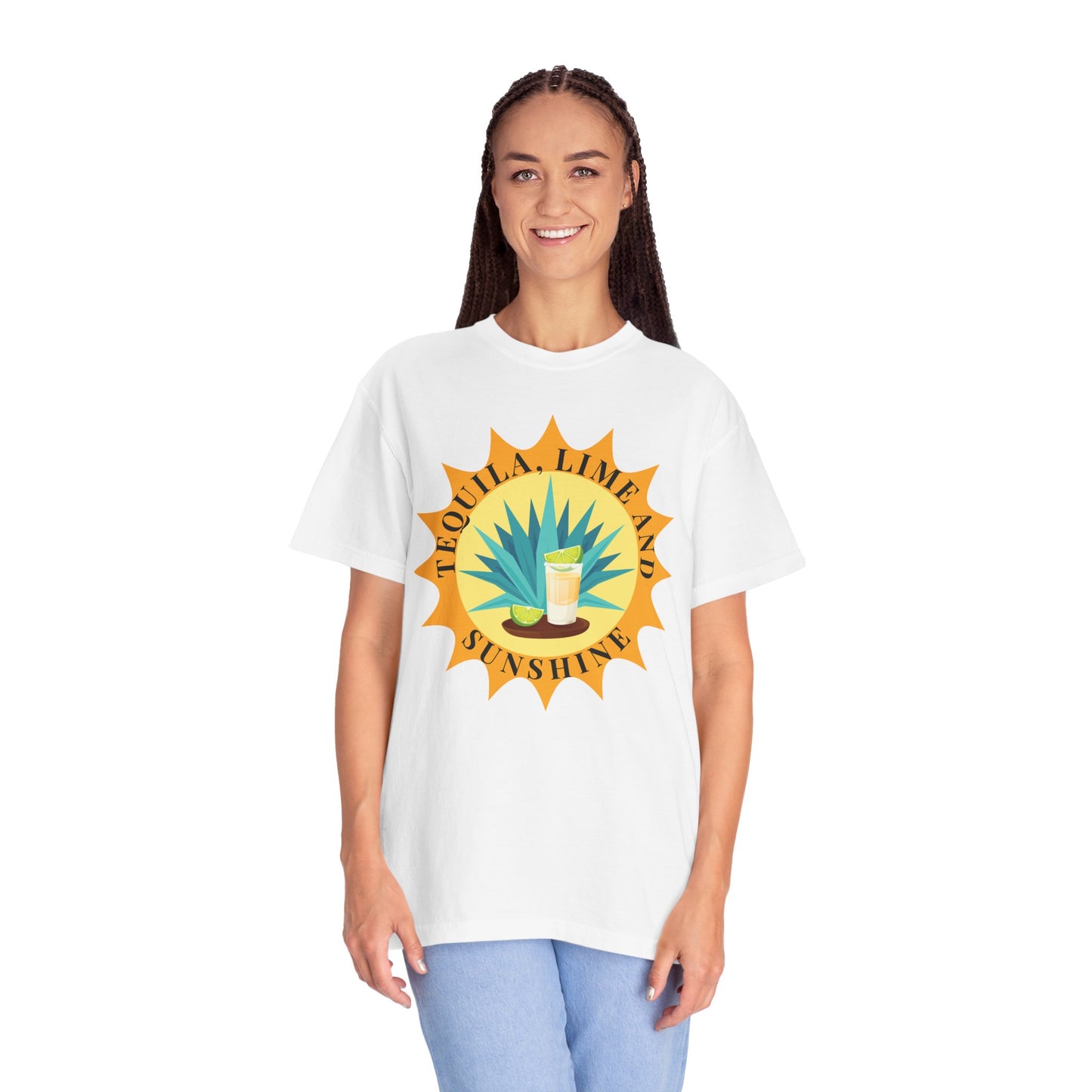 Tequila, Lime And Sunshine - Comfort Colors Shirt