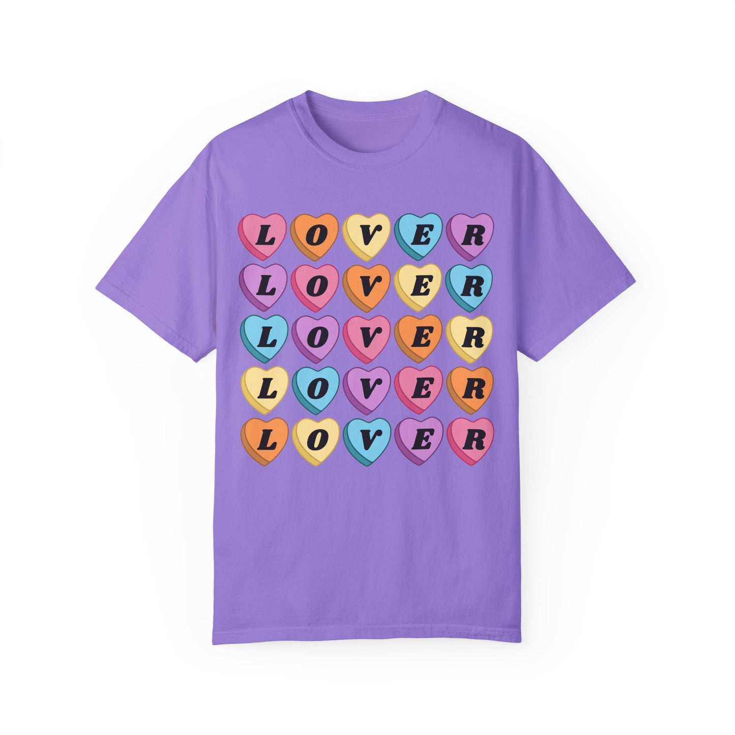 Lover Candy Heart - Comfort Colors Shirt