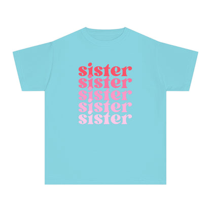 Sister - Pink - (Youth) Comfort Colors Shirt