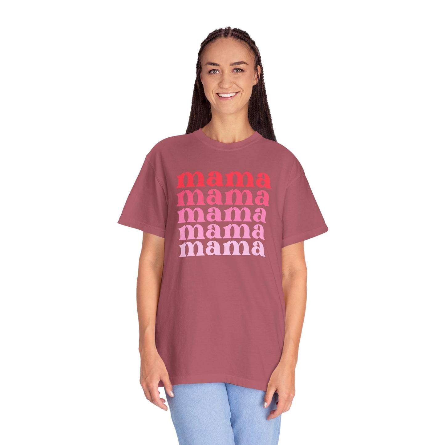 Mama (Pink) - Comfort Colors Shirt