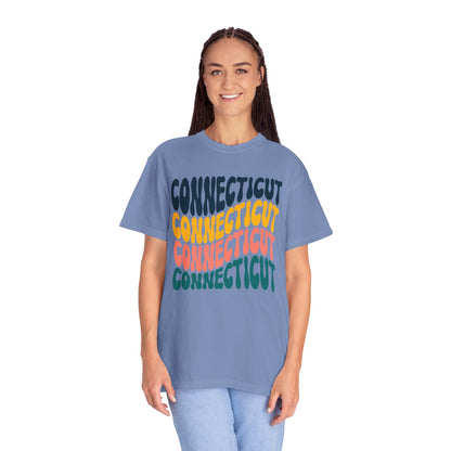 Retro Connecticut - Comfort Colors Shirt