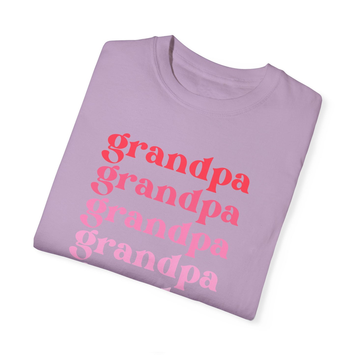 Grandpa (Pink) - Comfort Colors Shirt