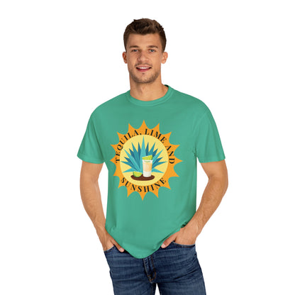 Tequila, Lime And Sunshine - Comfort Colors Shirt