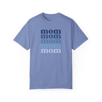 Mom (Blue) - Comfort Colors Shirt