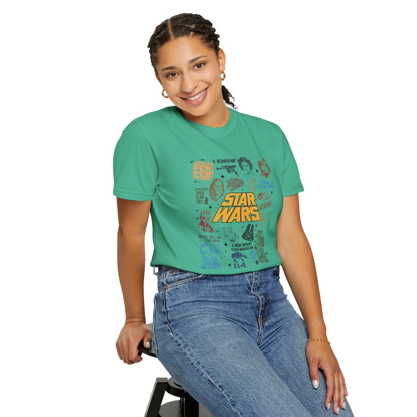 Star Wars Collage - Comfort Colors Shirt
